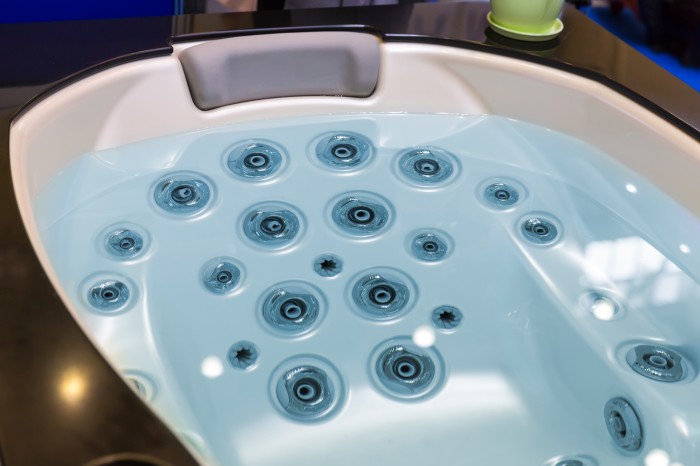 The real jacuzzi tub for true relaxation